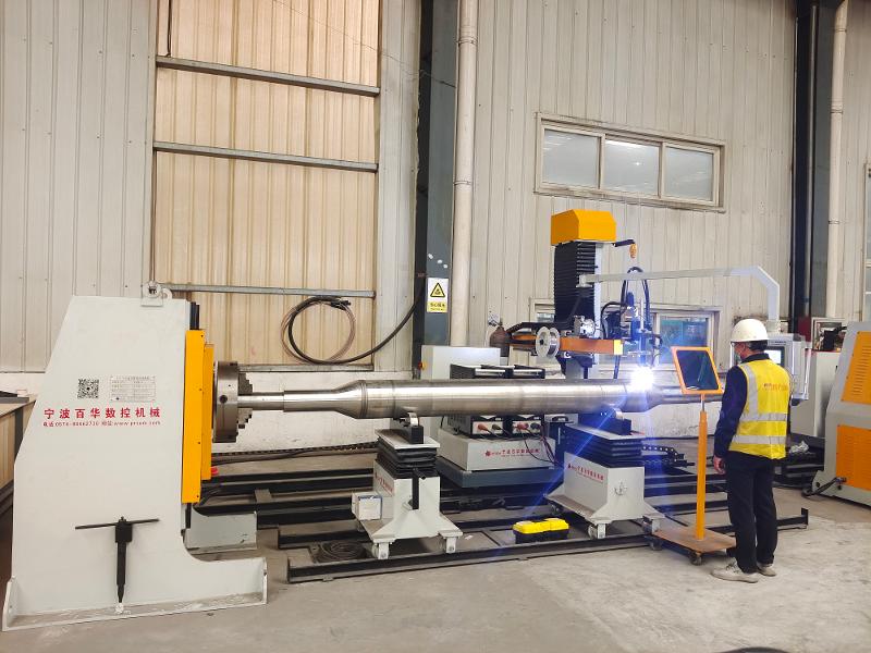 轴类加工用户现场